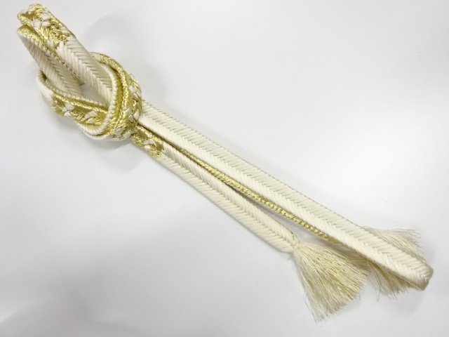 未使用品　正絹　手組帯締め